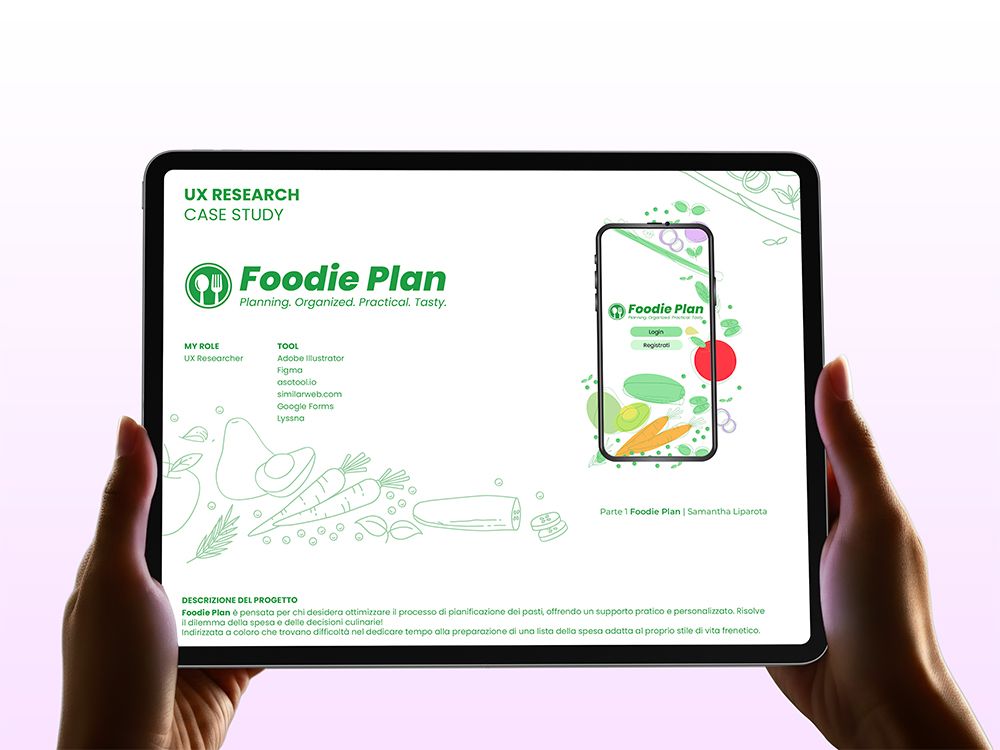 Foodie Plan UX Design